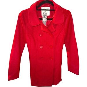ALEGRA K Double Breasted Collared Coat - NWT